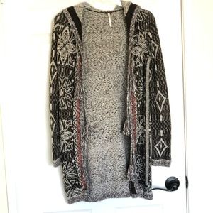 Boho style light cardigan